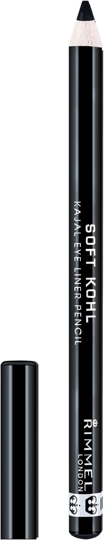 Rimmel London Soft Kohl Smudge-proof Eyeliner Pencil, Jet black, 1.2 g 5 Rimmel London Soft Kohl Smudge-proof Eyeliner Pencil, Jet black, 1.2 g